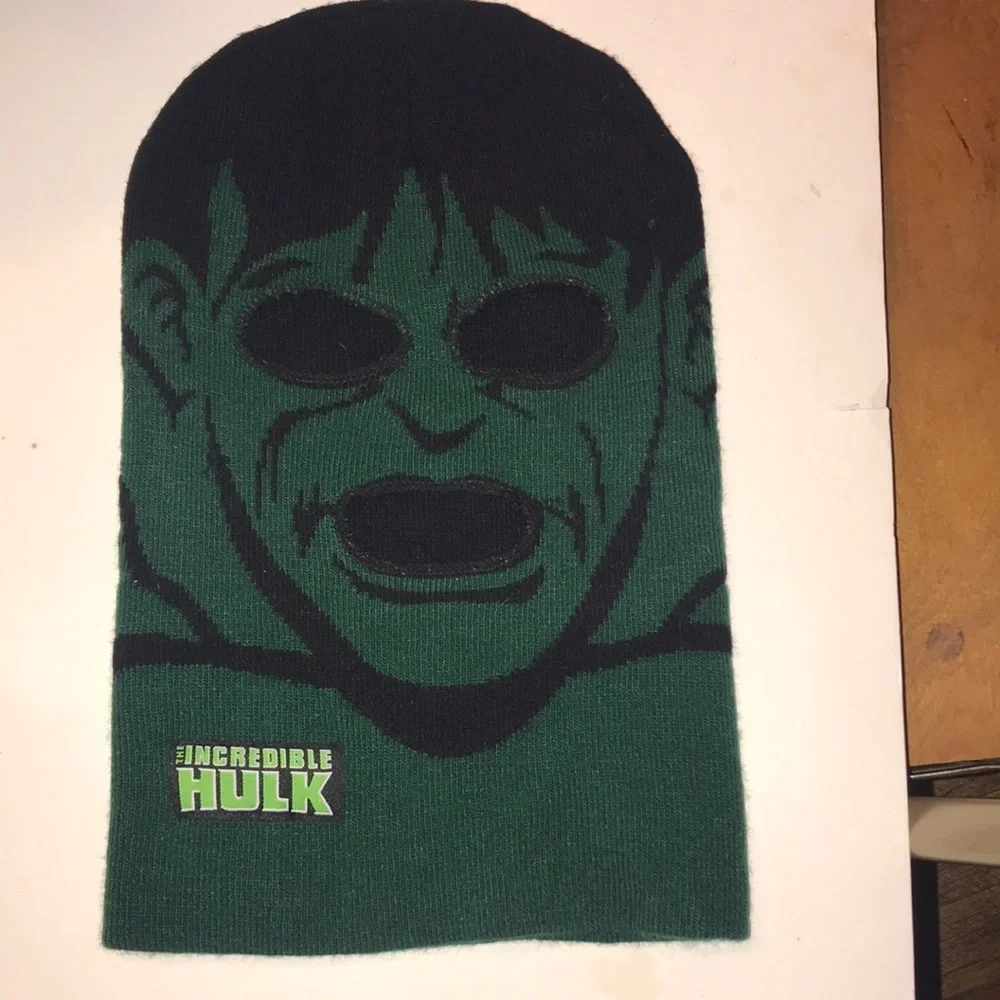 Boy’s Incredible Hulk Face Beanie